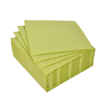 SET DE 40 SERVIETTES VITAMINE EN PAPIER 2 PLIS 38*38CM TILLEUL