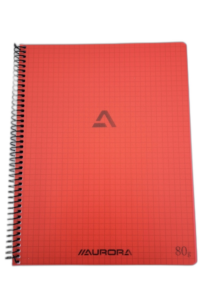 CAHIER À SPIRALE - A5 - 80G - QUADRILLÉ 5MM