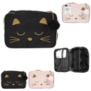 TROUSSE DE TOILETTE CHAT 26X19CM M12