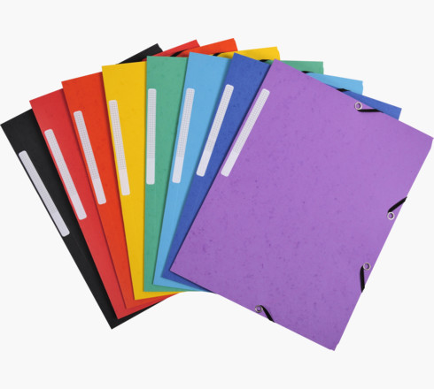 EXACOMPTA CHEMISES ÉLASTIQUES - DIFFÉRENTS COLORIS