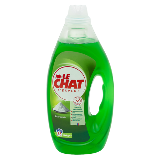 Le Chat lessive liquide 1,62L/36sc expert bicarbonate