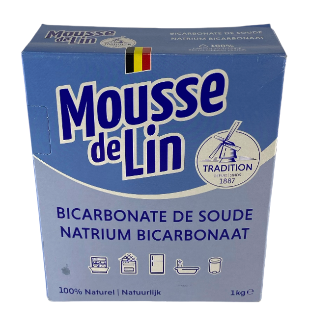 MOUSSE DE LIN BICARBONADE DE SOUDE 1KG