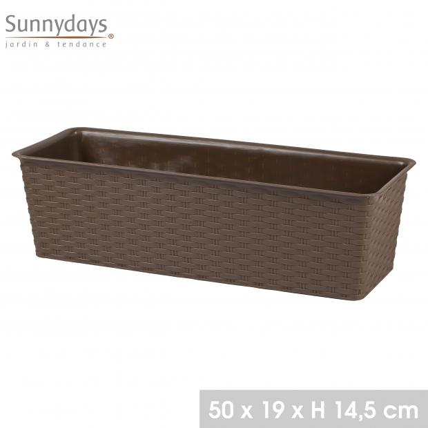 GARDEN & PLASTIC - JARDINIERE PLASTIQUE