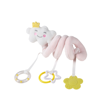 CLOUD CUDDLY TOY PINK SPIRAL 17*8.5*8.5CM