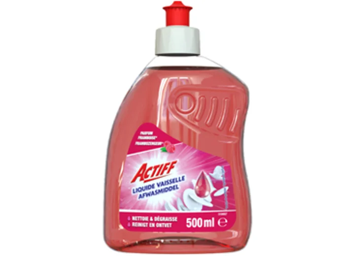 ACTIFF LIQUIDE VAISSELLE FRAMBOISE 500ML