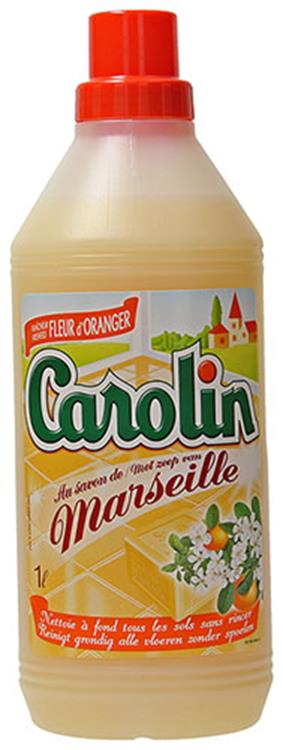 CAROLIN NETTOYANT POUR SOL - 1L - FLEUR D'ORANGER