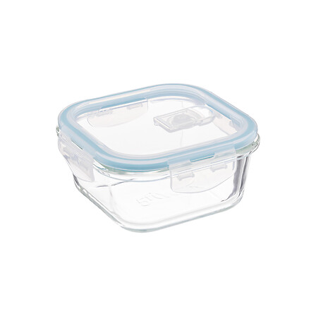 BOITE CARRE EN VERRE - 0,53L - CLIPEAT