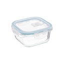 BOITE CARRE EN VERRE - 0,53L - CLIPEAT