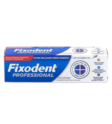 Fixodent Crème adhesive Plus 40gr Professionnel