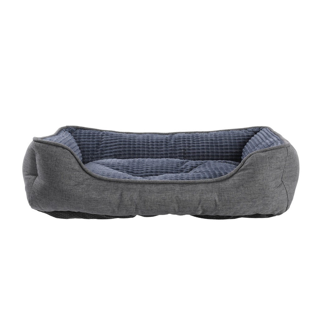 PANIER RECTANGULAIRE SOFT ANTIDÉRAPANT BLEU 61X48X16 CM