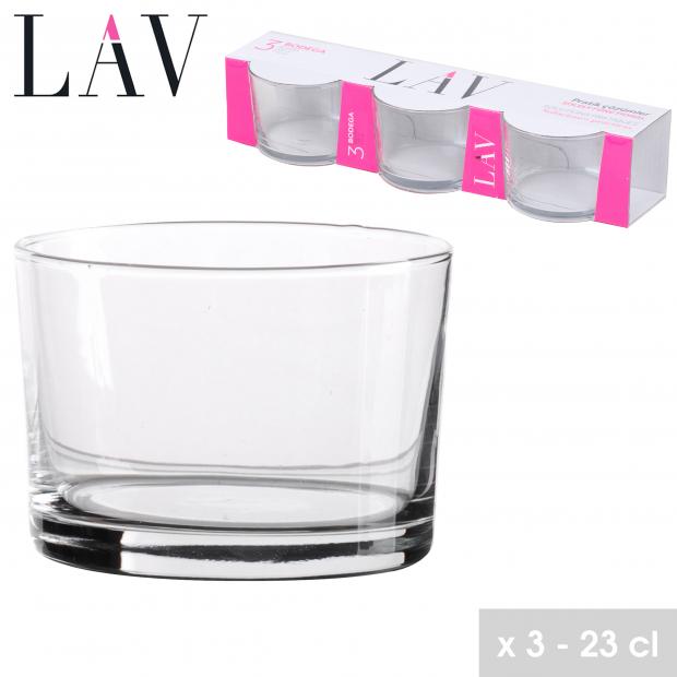 LAV BODEGA VERRES A TAPAS X3 24CL