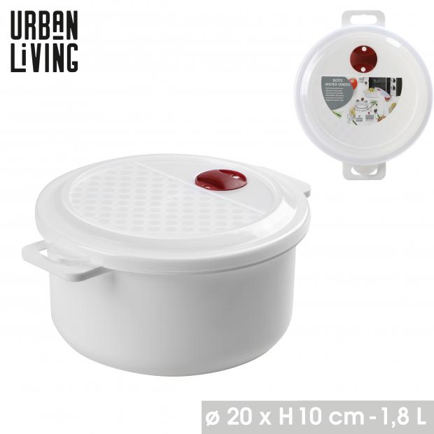 BOITE MICRO ONDES 1,8L EN PLASTIQUE AVEC