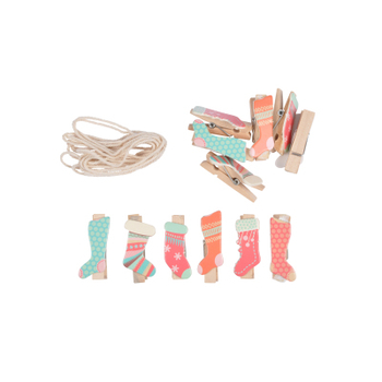 PINCES CHAUSSETTES NOEL