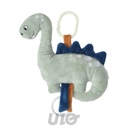 PELUCHE MUSICALE DINO POLYESTER 19*7*H26CM DINO WORLD