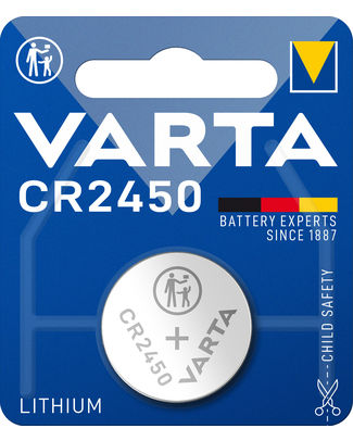 PILES VARTA CR2450 LITHIUM 1P