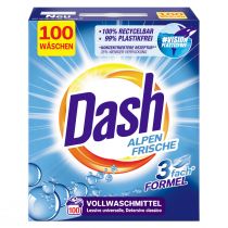 DASH POUDRE À LESSIVER - 100D - 6KG - FRAICHEUR ALPINE