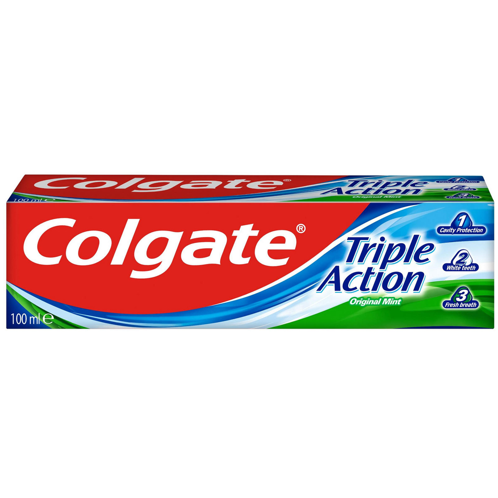 COLGATE DENTIFRICE 100ML TRIPLE ACTION