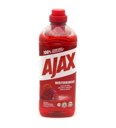 AJAX NETTOYANT TOUT USAGE 1L FLEURS ROUGES