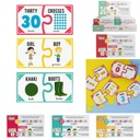 CARTES ÉDUCATIVES - ANGLAIS