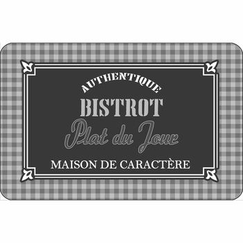 SET DE TABLE 28.5 x 44 CM POLYPROPYLENE OPAQUE PLAT DU JOUR