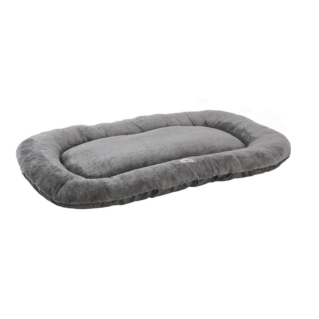 COUSSIN OVALE GRIS ANTIDÉRAPANT 95X60X8CM