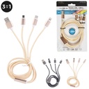 CABLE DE CHARGE TYPE C MICRO USB 3EN1