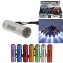 MINI LAMPE TORCHE ALUMINIUM 9 LED