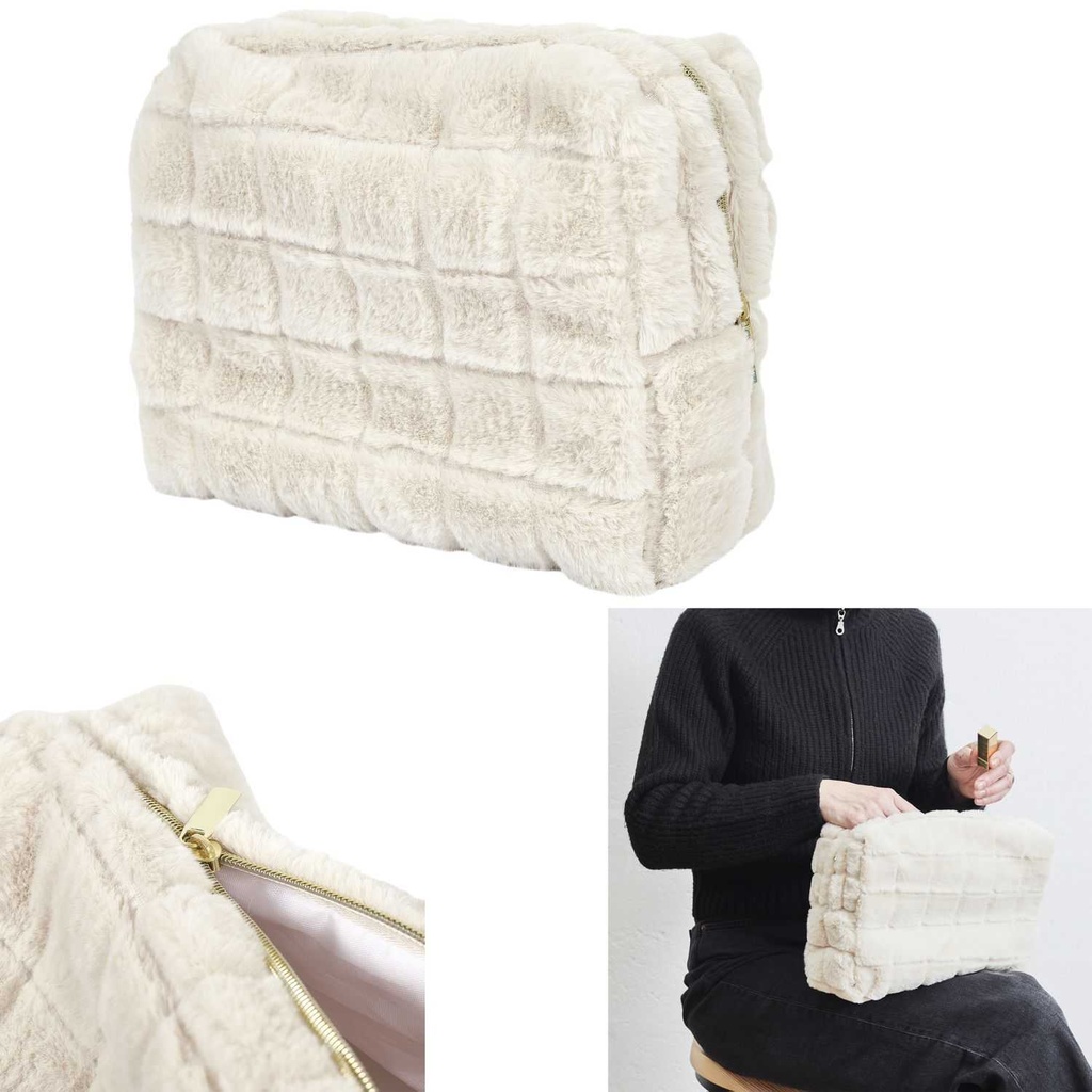 TROUSSE FLUFFY FAUSSE FOURRURE