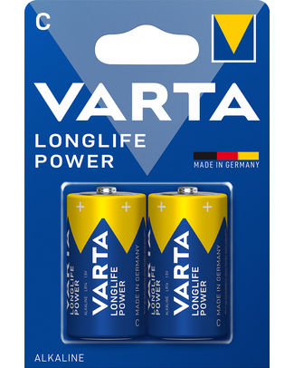 PILES VARTA LONGLIFE POWER C 2P