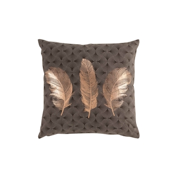 COUSSIN DEHOUSSABLE COMPRESSE 45x45 CM COTON IMP. METALLISE HIMALALOVE DES PLACE