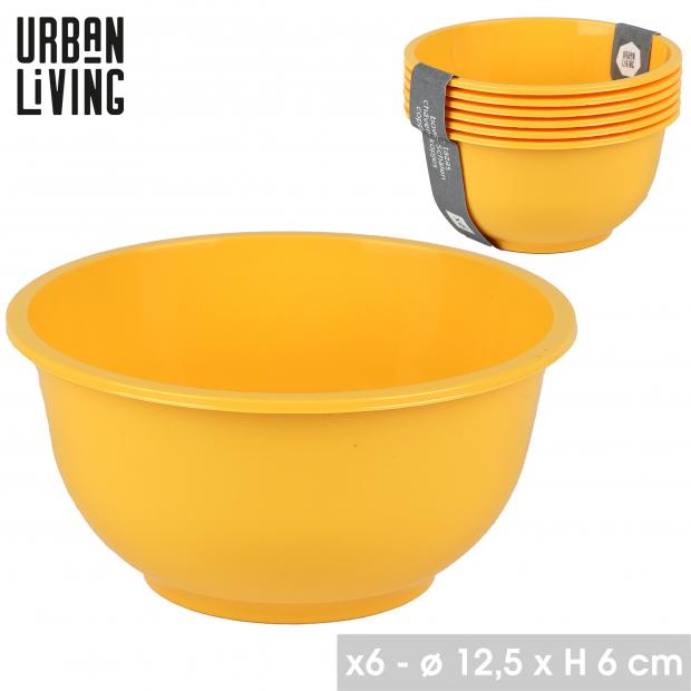 LIBERTY COUPELLES X6PCS 450ML YELLOW