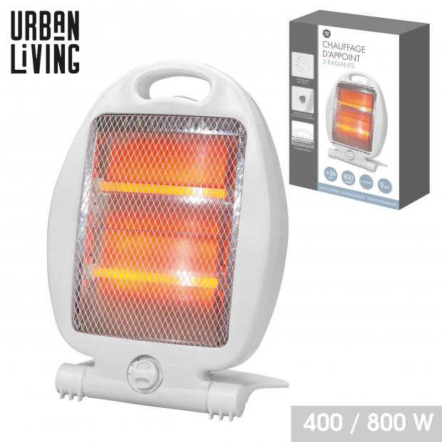 CHAUFFAGE À QUARTZ 2 RADIANTS ET 2 MODES