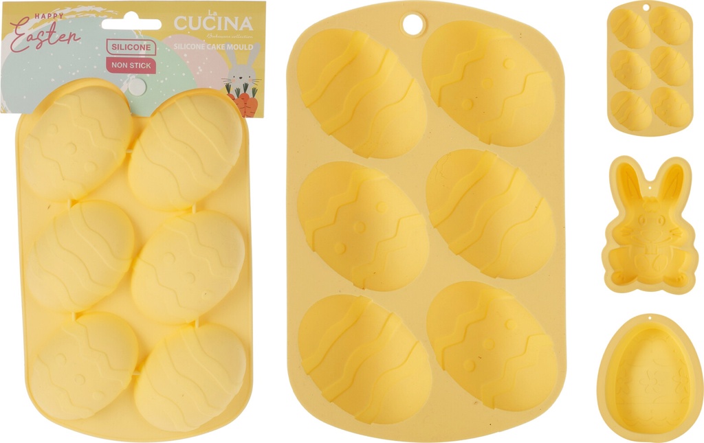 MOULE À PÂTISSERIE EN FORME DE LAPIN - 3 MODÈLES DISPONIBLES