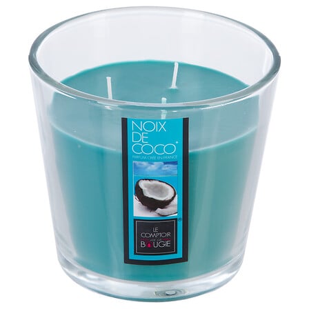 BOUGIE PARFUMÉE EN VERRE - NINA - COCO 500G