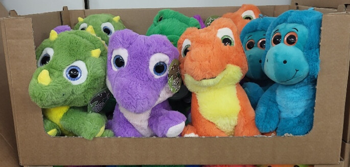 DINO PELUCHE 6 MODÈLES 12 EXPOSITIONS 