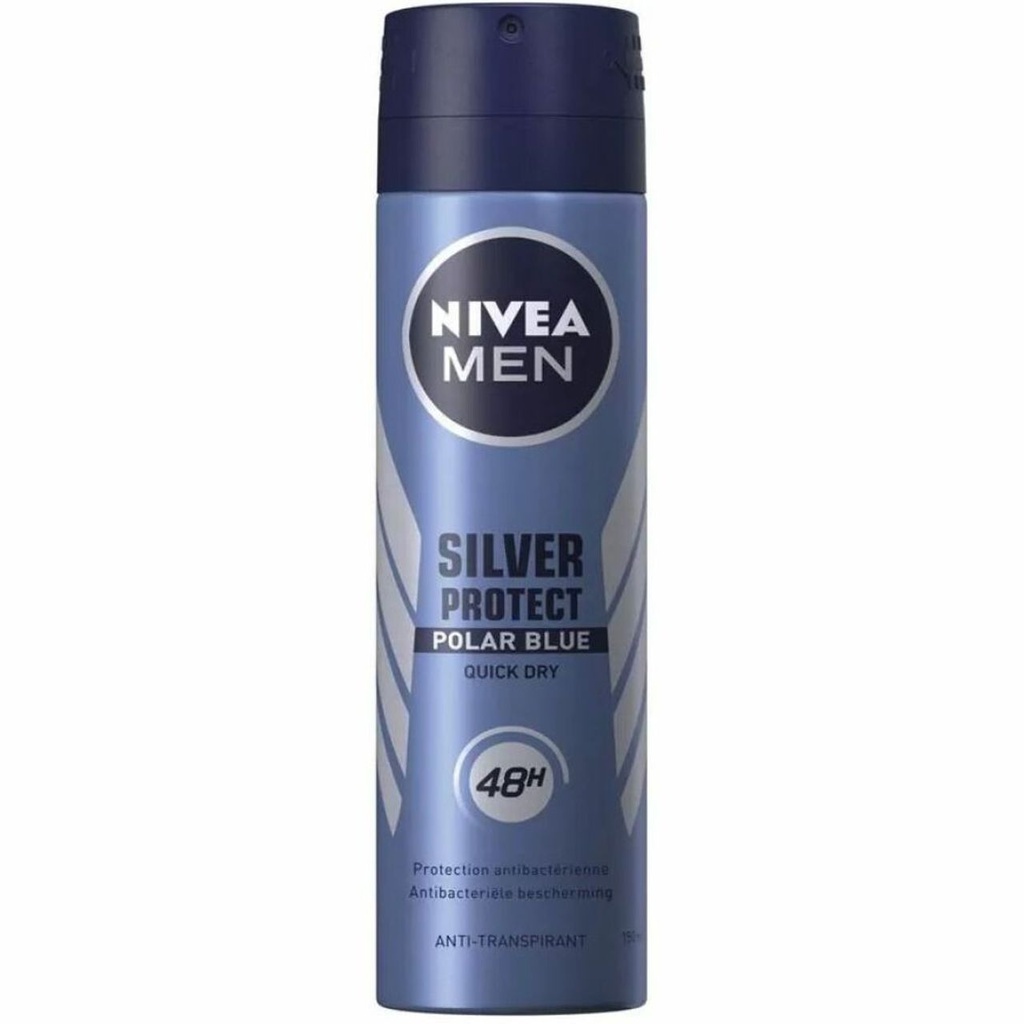 Nivea Deo Men 150ml Silver Protect Nl.Fr.