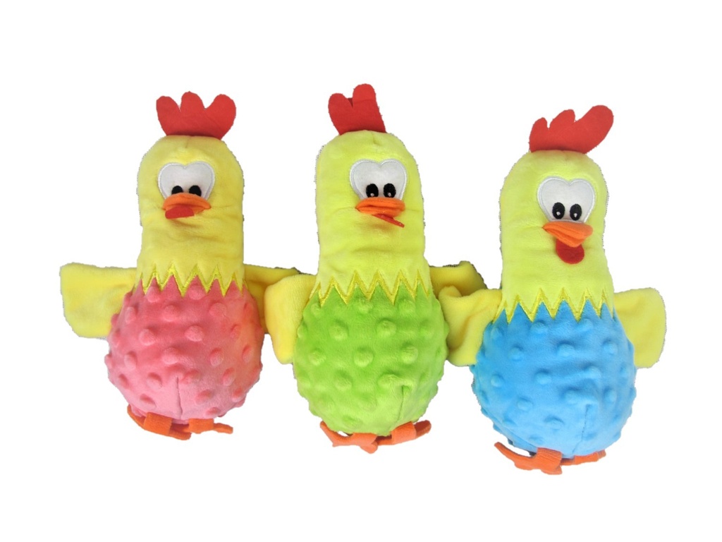 JOUET PELUCHE COQ FUNNY