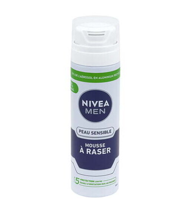 NIVEA MOUSSE À RASER 200ML SENSITIVE