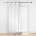 PANNEAU A OEILLETS 140 x 240 CM VOILE SABLE LISSEA BLANC