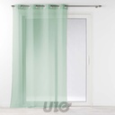 PANNEAU A OEILLETS 140 x 240 CM VOILE SABLE FANTAISIE LOUISE SAUGE