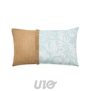 COUSSIN DEHOUS. COMPR. FRANGES 30x50 CM COTON/POLYESTER IMP.+JUTE HERA DES PLACE