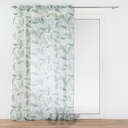 PANNEAU A OEILLETS 140 x 240 CM VOILE SABLE IMPRIME ELEONORE