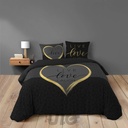 PARURE 3 P. 240 x 220 CM IMPRIME 42 FILS DESSIN PLACE CRAZY LOVE