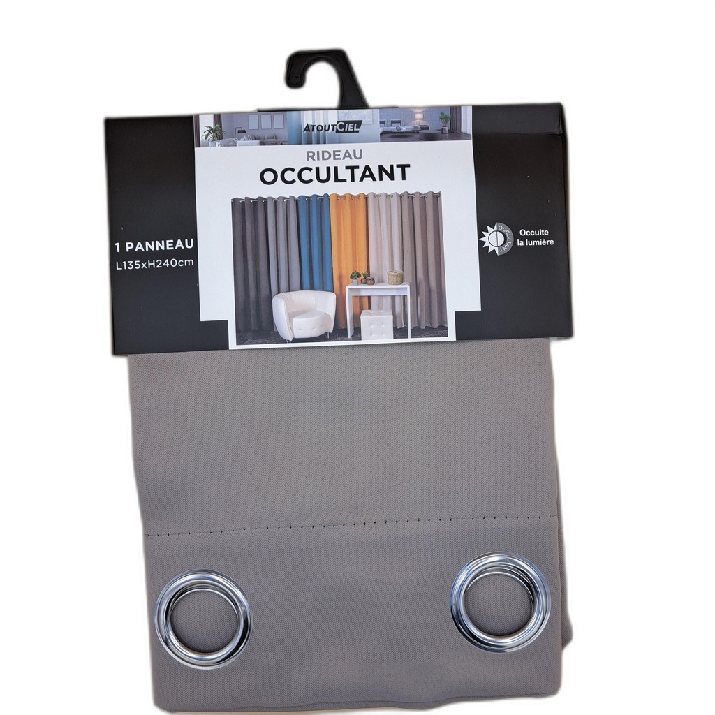 RIDEAU OCCULTANT 135x240CM - ATMOSPHERE