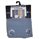 RIDEAU OCCULTANT 135x240CM - GRIS