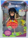 POUPÉE LADYBUG DRAGONFLY GLOWWORM HONEYBEE