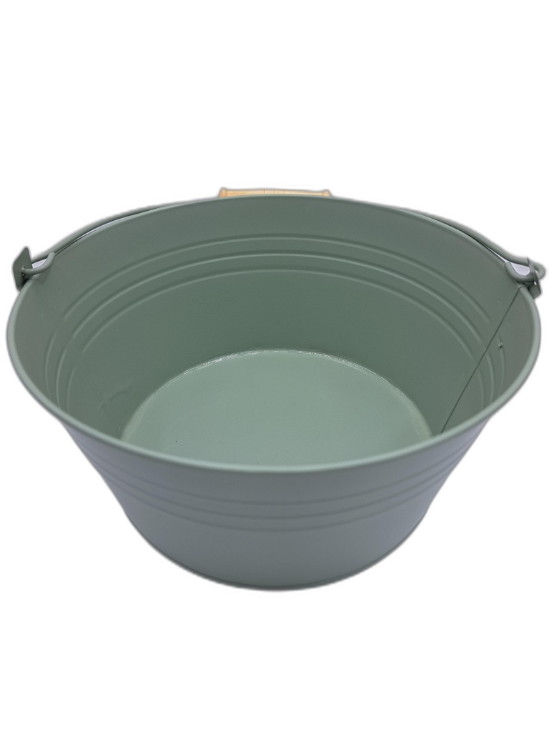 POT DE FLEUR EN ZINC COULEUR MAT