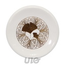 PORTE-SAVON (0) 11 x 2.6 CM CERAMIQUE IMPRIMEE OR GINKOBLUE