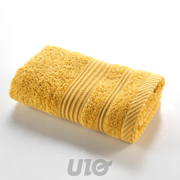 SERVIETTE INVITE 30 x 50 CM EPONGE UNIE TENDRESSE MIMOSA