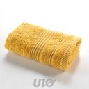 SERVIETTE INVITE 30 x 50 CM EPONGE UNIE TENDRESSE MIMOSA